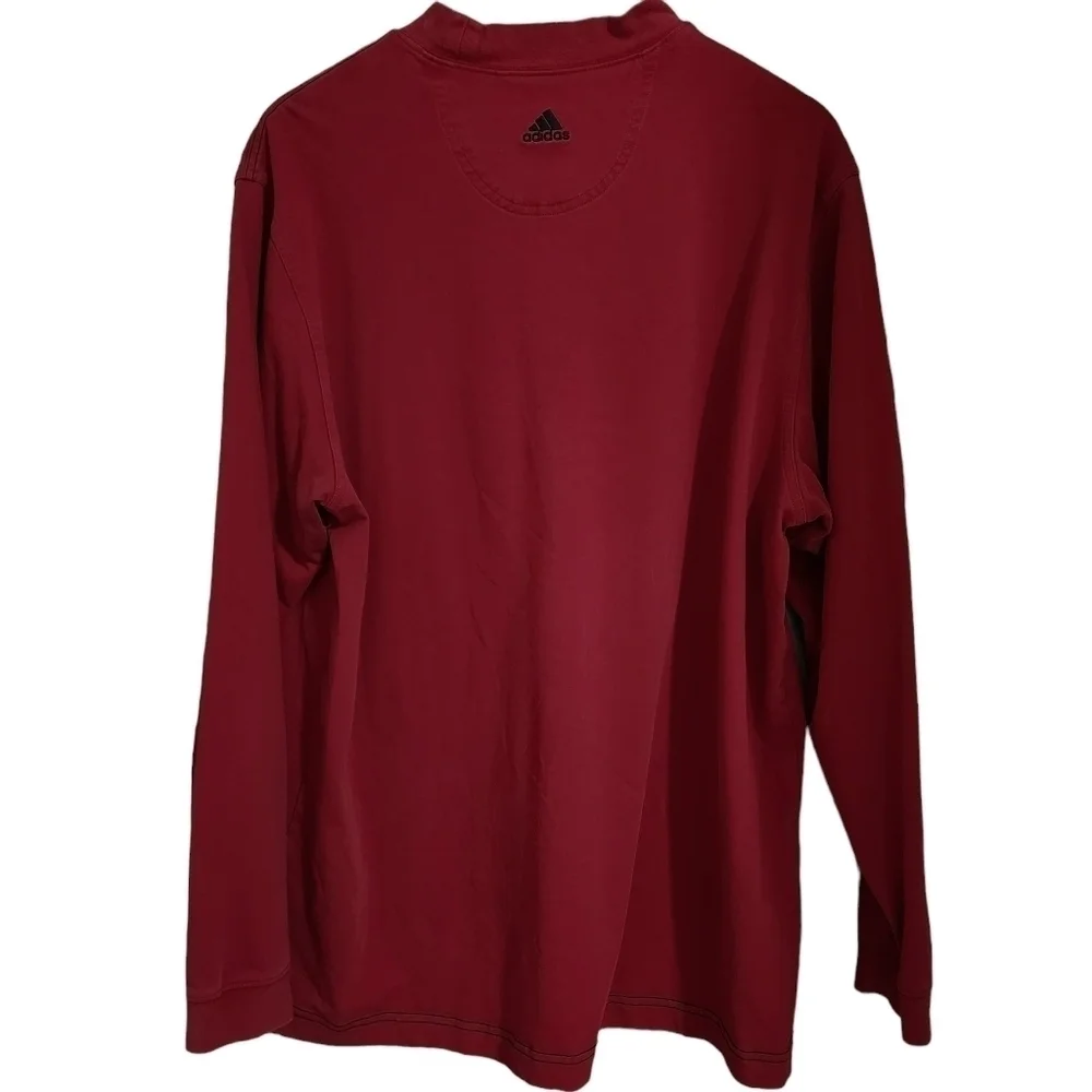 Adidas Vintage Climalite Long Sleeve Shirt - Large